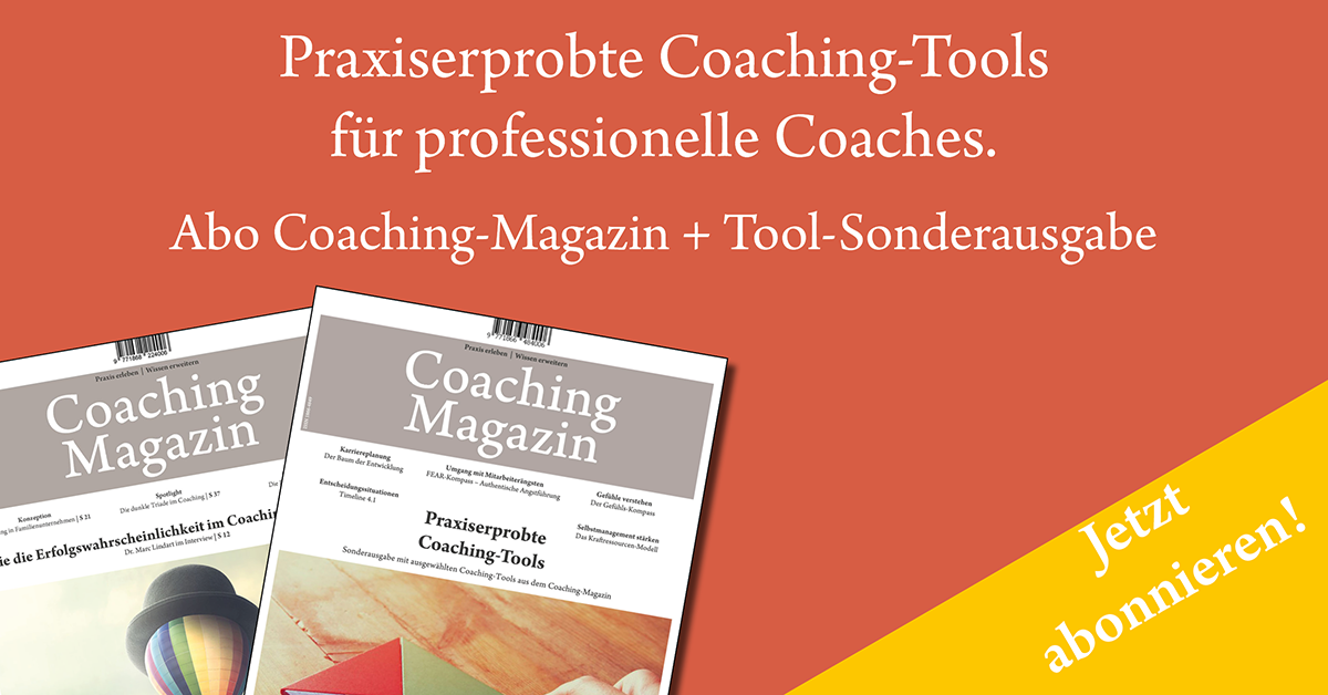Abonnement des Coaching-Magazins 