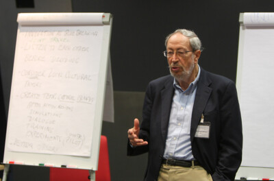 Edgar Schein auf der Trias-Konferenz